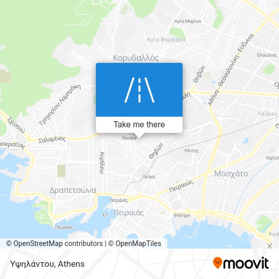 Υψηλάντου map