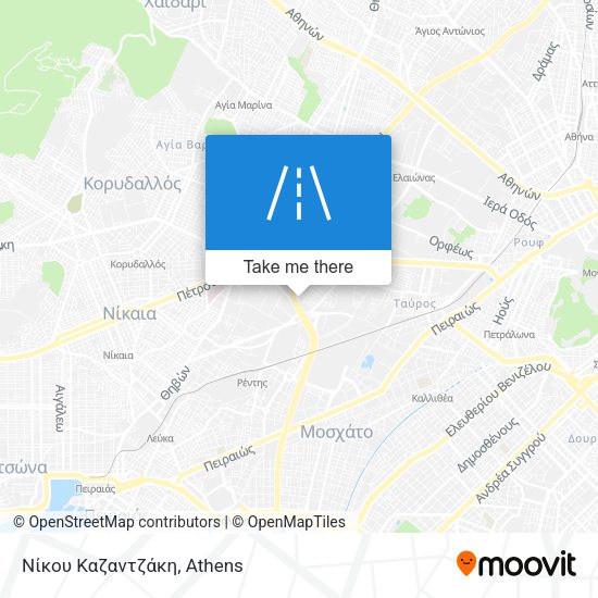 Νίκου Καζαντζάκη map