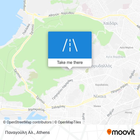 Παναγούλη Αλ. map