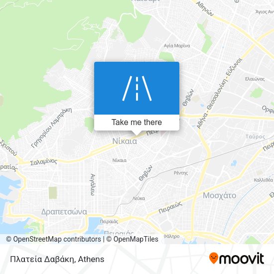 Πλατεία Δαβάκη map
