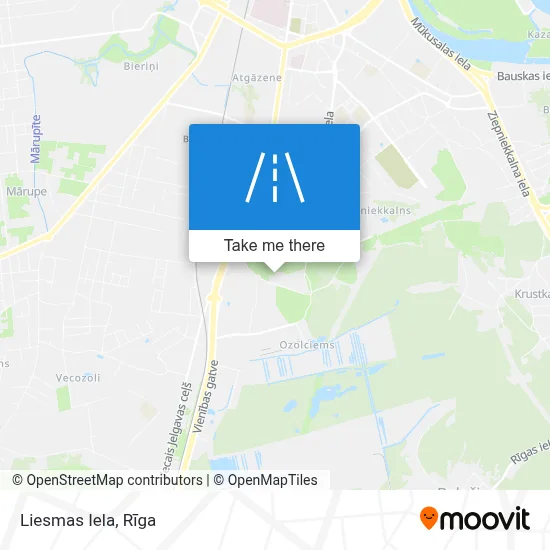 Liesmas Iela map