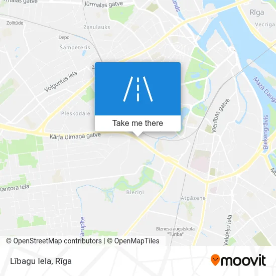 Lībagu Iela map