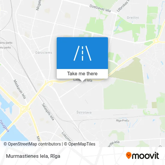 Murmastienes Iela map