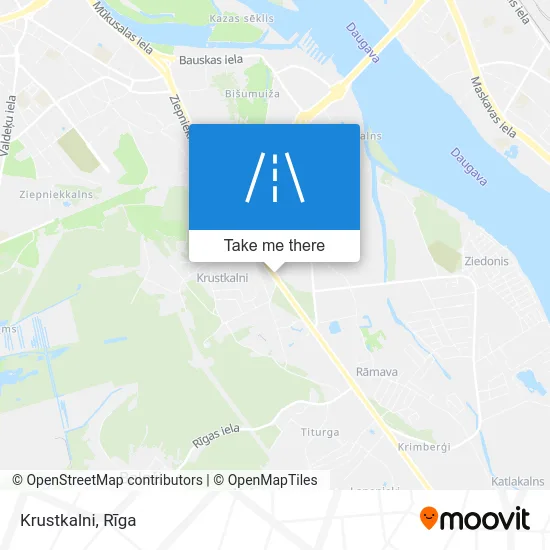 Карта Krustkalni