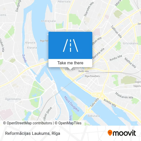 Reformācijas Laukums map