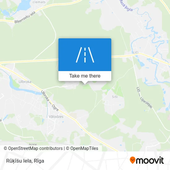 Карта Rūķīšu Iela