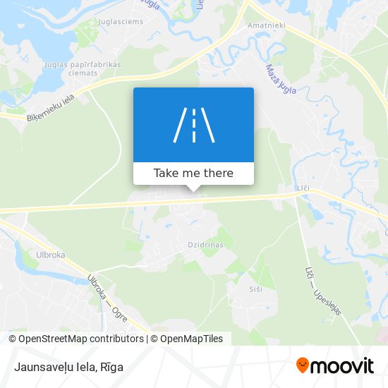 Jaunsaveļu Iela map