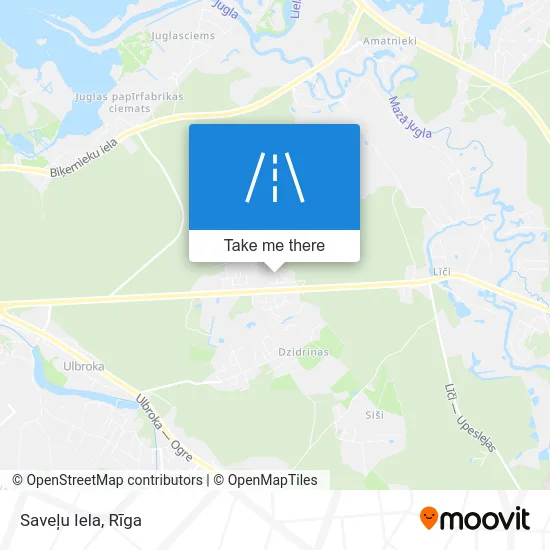 Карта Saveļu Iela