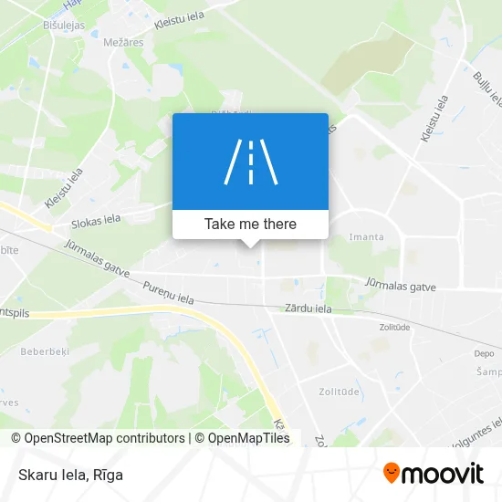 Skaru Iela map