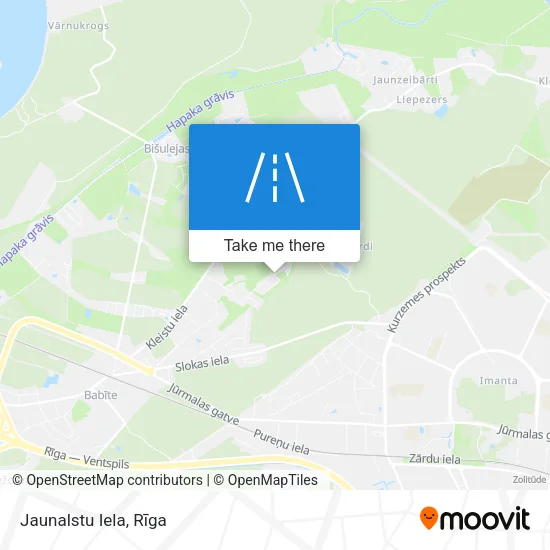Карта Jaunalstu Iela