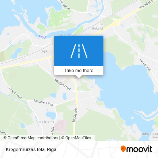 Krēgermuižas Iela map