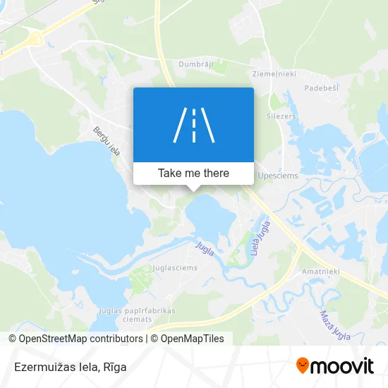 Ezermuižas Iela map