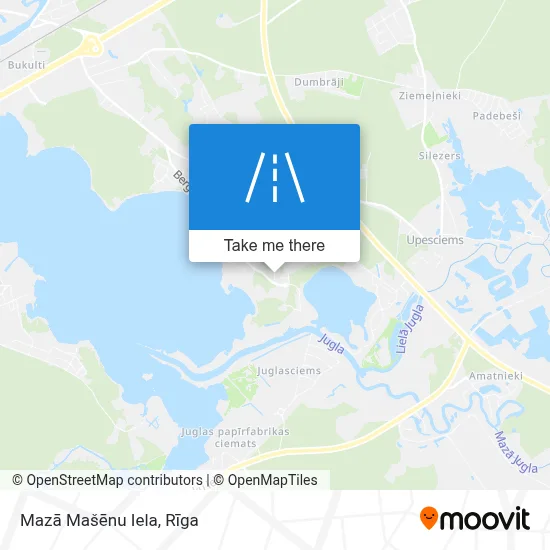 Mazā Mašēnu Iela map