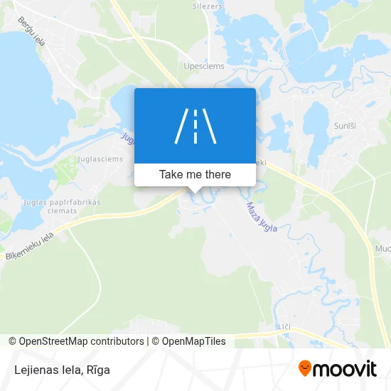 Lejienas Iela map