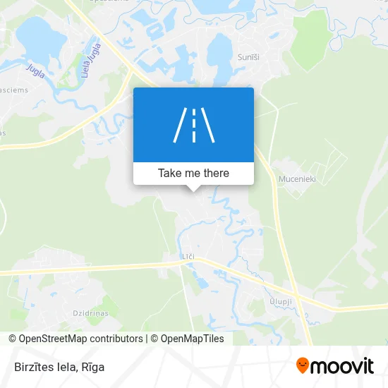 Birzītes Iela map