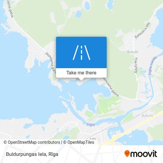 Карта Buldurpungas Iela
