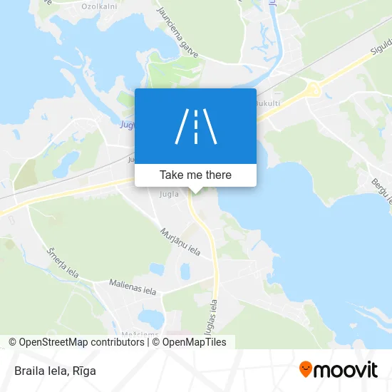 Карта Braila Iela