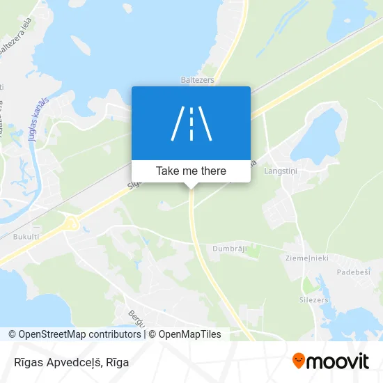 Rīgas Apvedceļš map