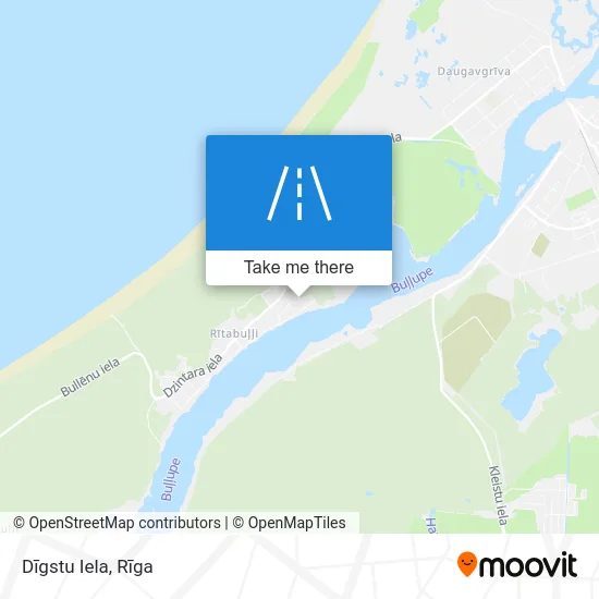 Карта Dīgstu Iela