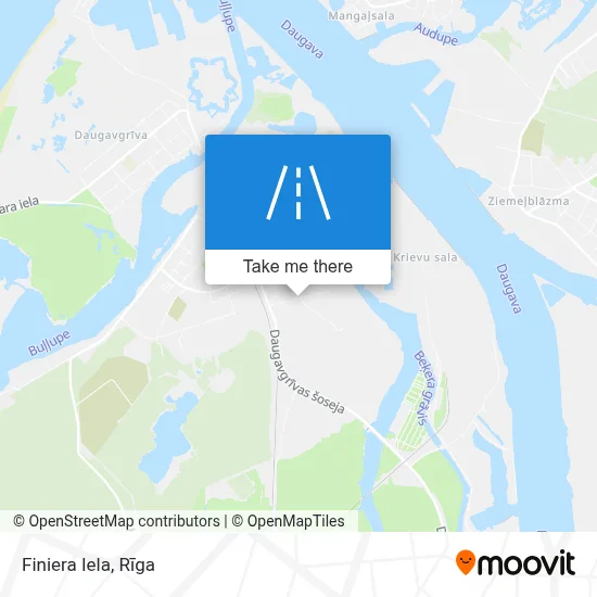 Finiera Iela map