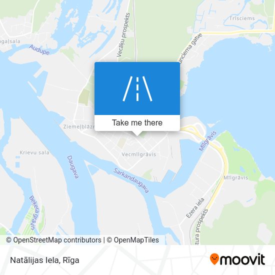 Natālijas Iela map