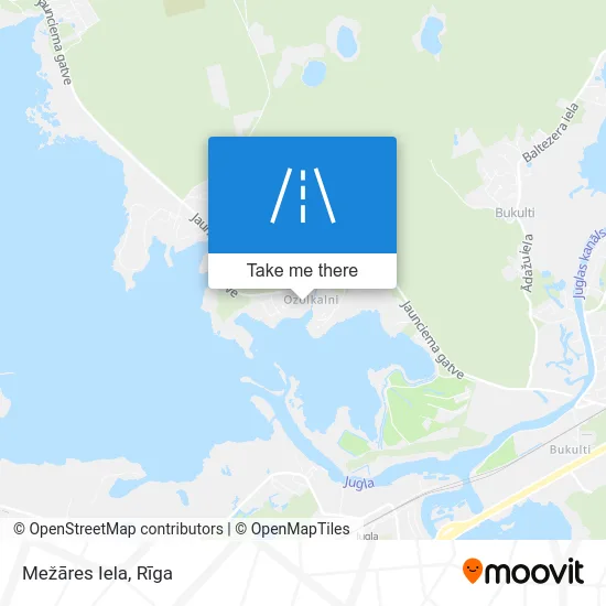 Карта Mežāres Iela