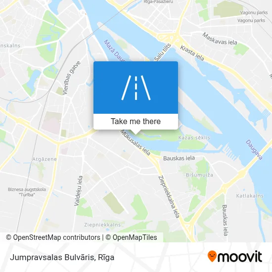 Jumpravsalas Bulvāris map