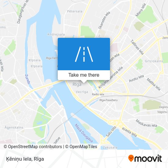 Ķēniņu Iela map