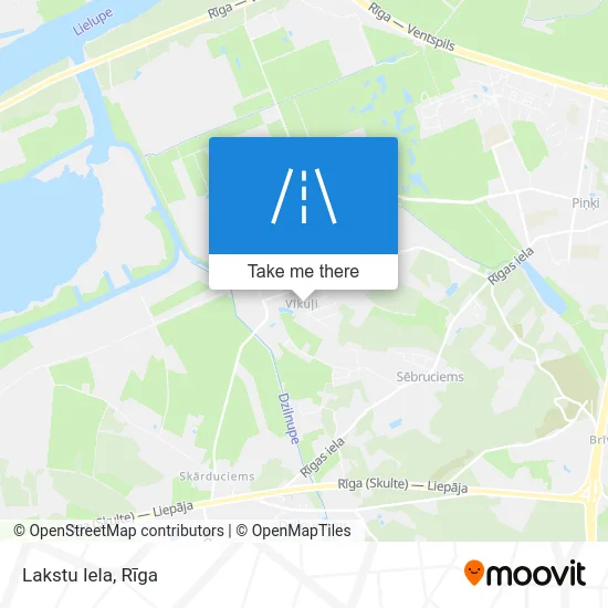 Карта Lakstu Iela
