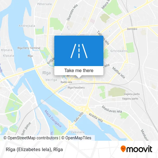 Rīga (Elizabetes Iela) map