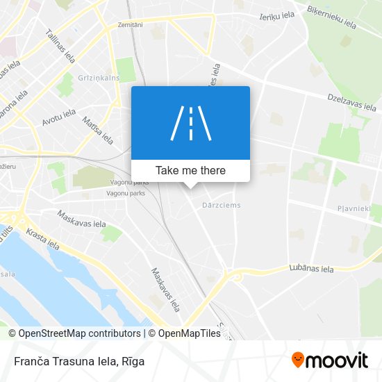 Franča Trasuna Iela map