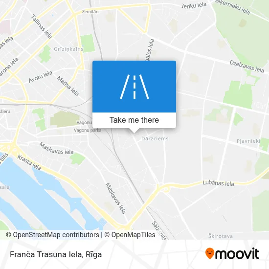 Franča Trasuna Iela map