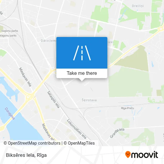 Biksēres Iela map