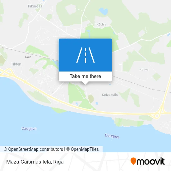 Mazā Gaismas Iela map