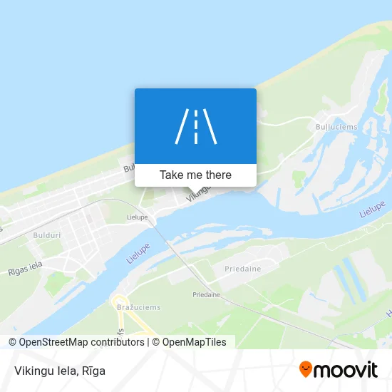 Vikingu Iela map