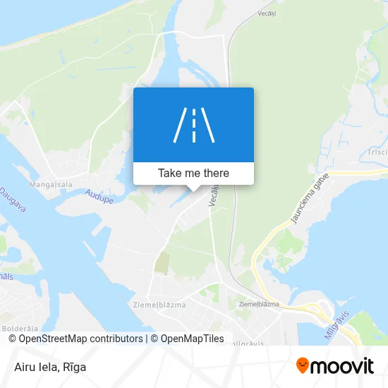 Airu Iela map