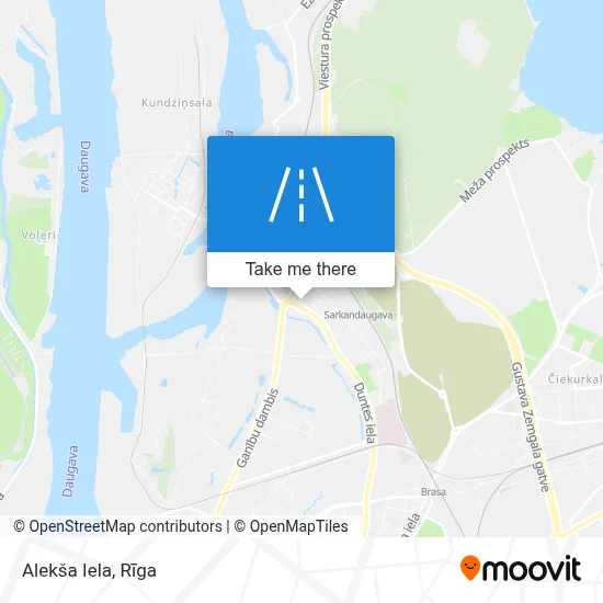Alekša Iela map