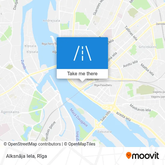 Alksnāja Iela map