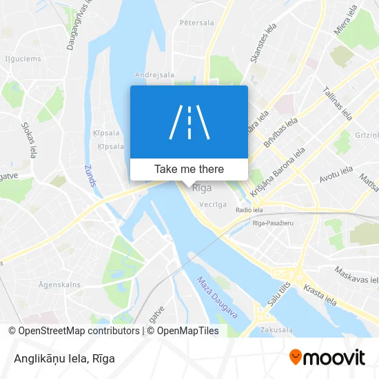 Anglikāņu Iela map