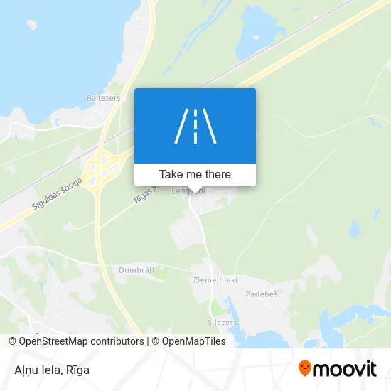 Карта Aļņu Iela