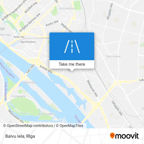 Balvu Iela map