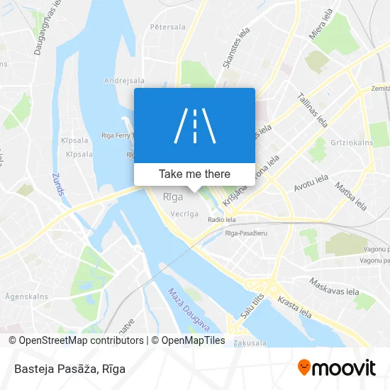 Basteja Pasāža map