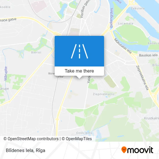 Blīdenes Iela map