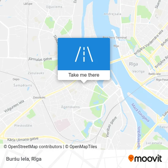 Buršu Iela map