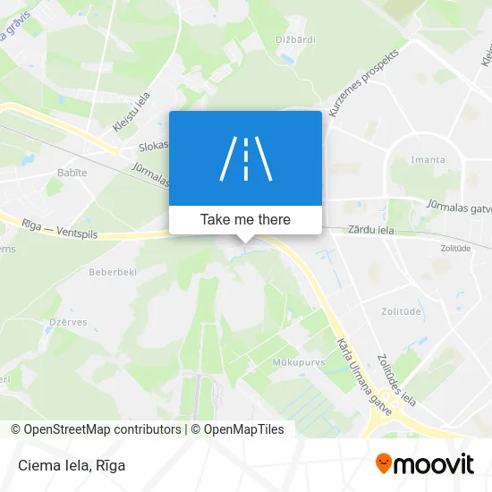 Ciema Iela map
