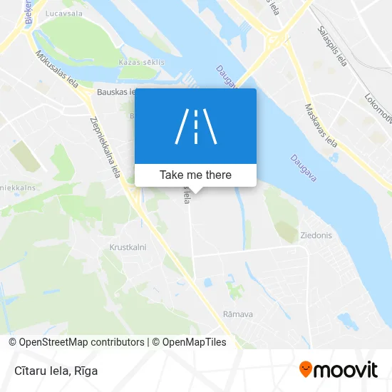 Cītaru Iela map