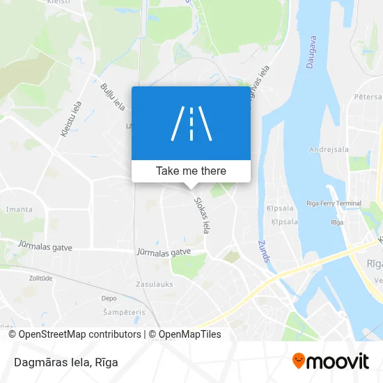 Dagmāras Iela map