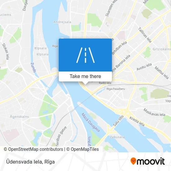 Карта Ūdensvada Iela