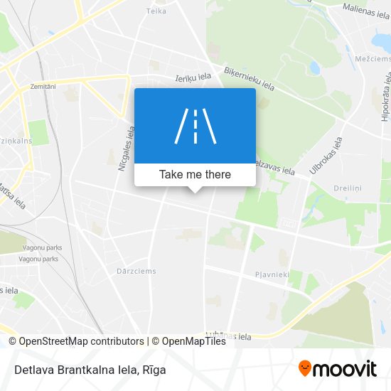 Detlava Brantkalna Iela map