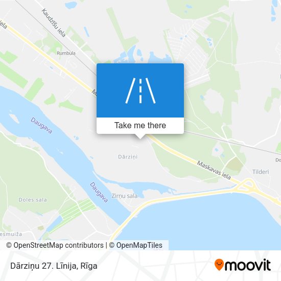 Dārziņu 27. Līnija map